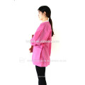 Wholesale cheap large quantity supply disposable SMS Classic Lab Jacket with Knit Collar and Knit Cuffs